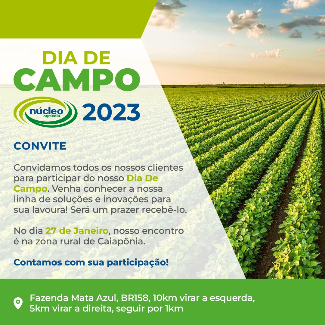 Dia de Campo Núcleo Agrícola - Caiapônia GO