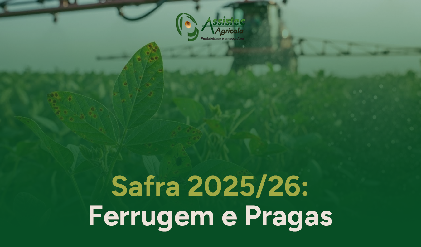 Controle de Pragas, Manejo de Herbicidas e Alerta para Ferrugem: o que a safra 2025/26 já mostra ao produtor