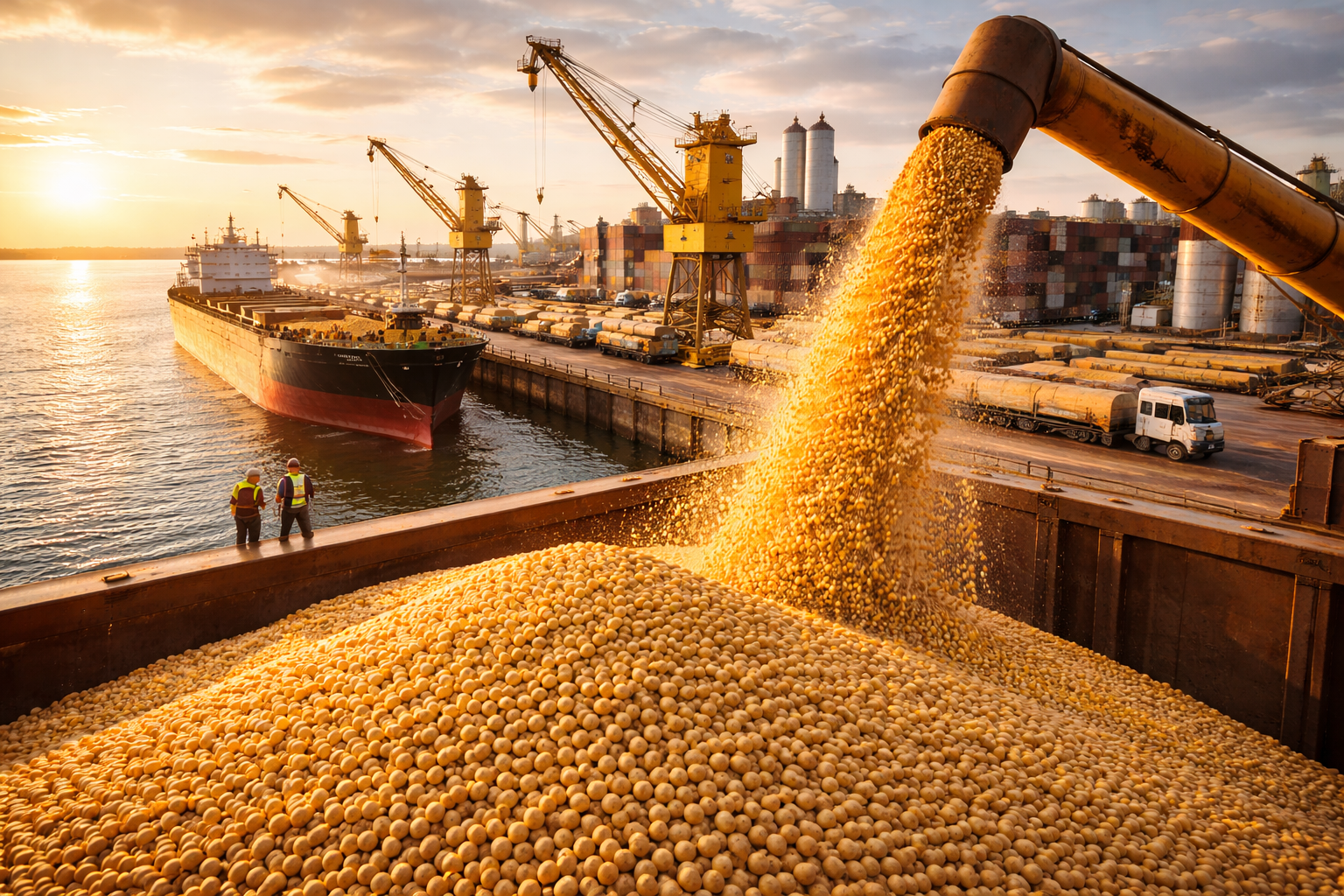 Exportações do agro batem recorde em fevereiro e reforçam força do Brasil no mercado internacional