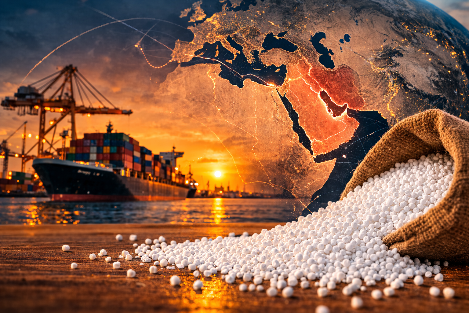 Conflito no Oriente Médio pressiona mercado de ureia e acende alerta para o agro brasileiro