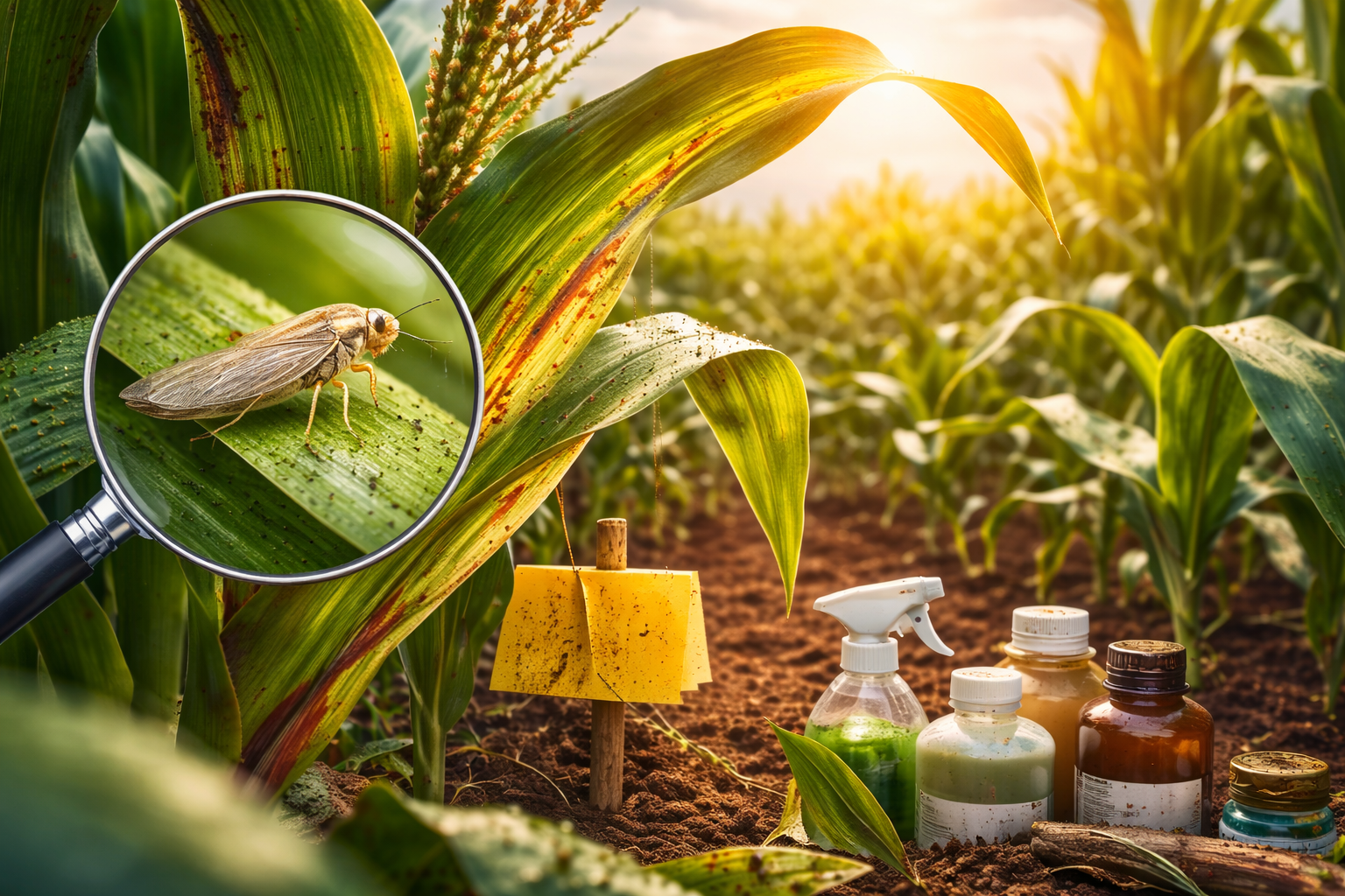 Cigarrinha do milho: como controlar a praga e proteger o potencial produtivo da lavoura