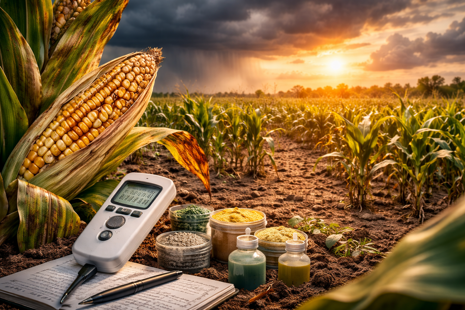 Milho segunda safra: estresse climático e desequilíbrios nutricionais desafiam produtividade no campo